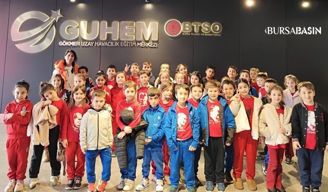 Bursa’da Minikler Uzayla Tanıştı