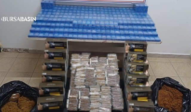 Bursa’da Kaçak Tütün Operasyonu