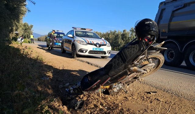 İznik-Orhangazi Yolunda Motosiklet Kazası
