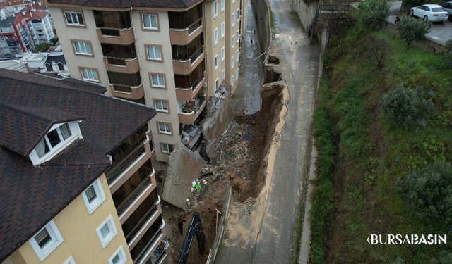 Mudanya’daki Yıkım Havadan Görüntülendi