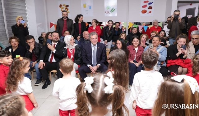 Osmangazi’de Minikler 23 Nisan’ı Coşkuyla Kutladı