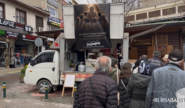 Bursa’da Öğretmen ve Öğrenciler İçin Lokma Hayrı