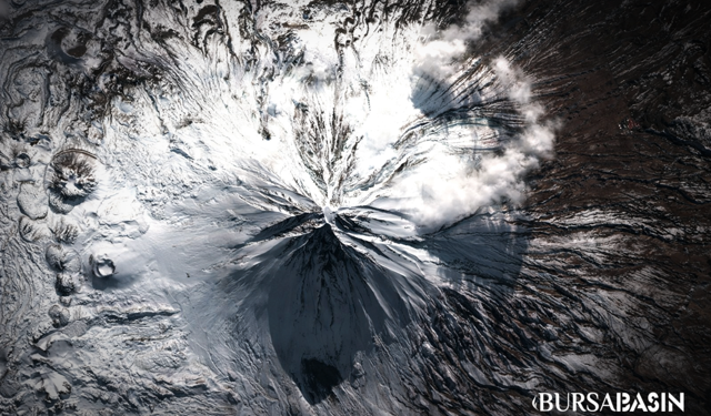 MSB’den Ağrı Dağı’nın Uzaydan Görüntüsü