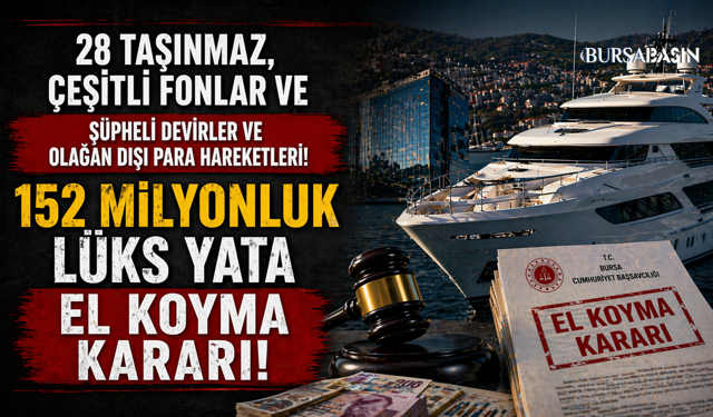 Bursa’da Mal Kaçırma Şüphesi: 152 Milyonluk Yata El Kondu