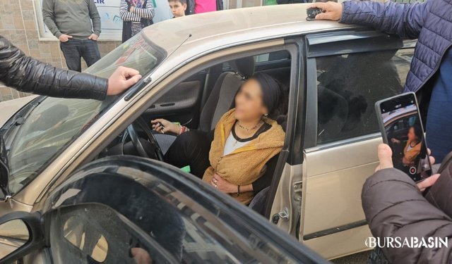 Hırsızlık Şüphelisi Araçtan İnmeyince Tutuklandı