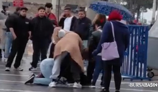 Bursa’da Engelli Satıcıya Sokak Ortasında Saldırı