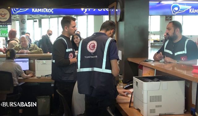 Bursa’da Bayram Öncesi Sıkı Denetim