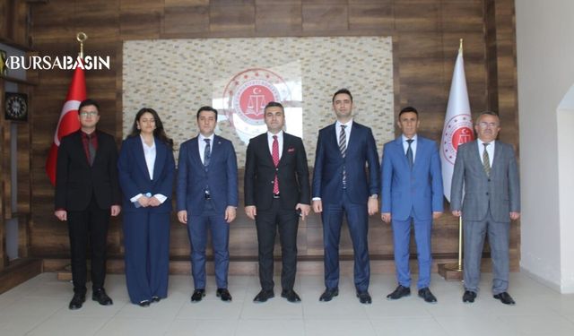 Adalet Bakanlığı Heyeti Gemlik Cezaevi’nde İnceleme Yaptı