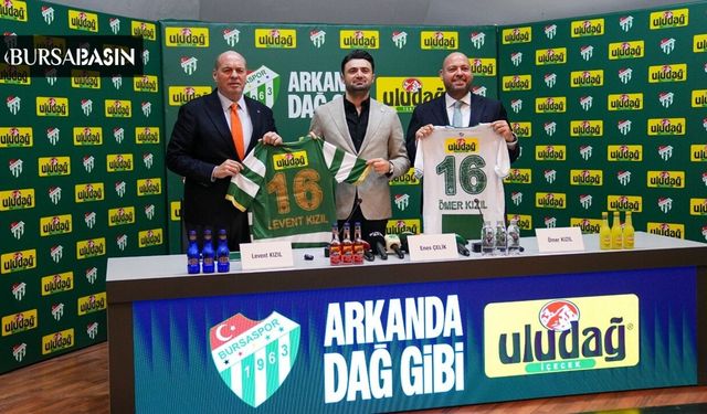 Uludağ İçecek’ten Bursaspor’a 40 yıllık destek sürüyor
