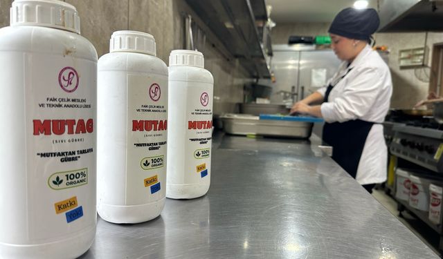 Bursalı Öğrencilerden Atıkları Gübreye Dönüştüren Buluş