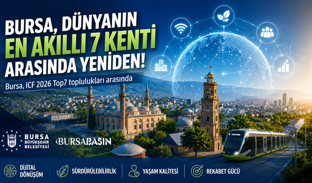 Bursa, Dünyanın En Akıllı 7 Şehri Arasında Yer Aldı