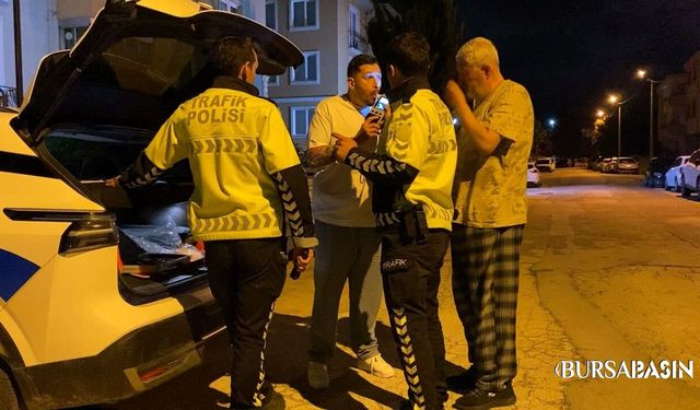 İnegöl’de 2.76 promil sürücü yakalandı