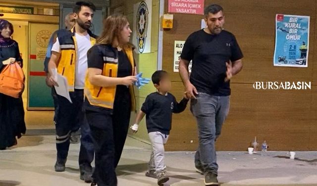 İnegöl’de Prize Dokunan 4 Yaşındaki Çocuk Yaralandı