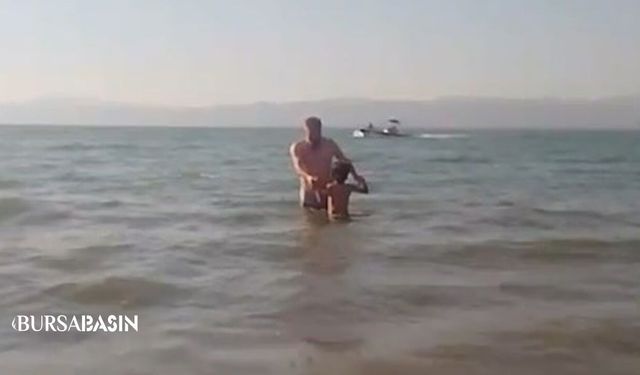 İznik Gölü’nde Yürek Yakan Fedakârlık