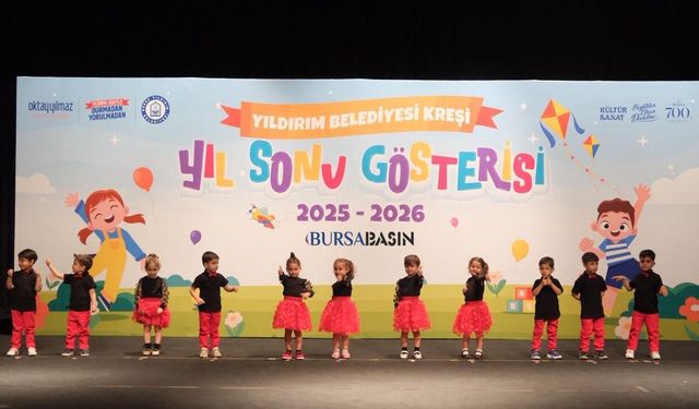 Yıldırım’da Miniklerin Mezuniyet Coşkusu