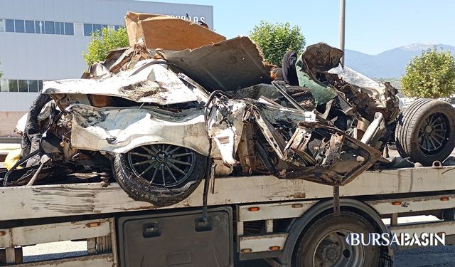 Bursa'da Freni Patlayan Kamyon Dehşet Saçtı