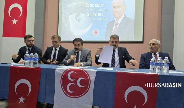 MHP Orhaneli'de görev Yunus Aydoğdu'ya geçti