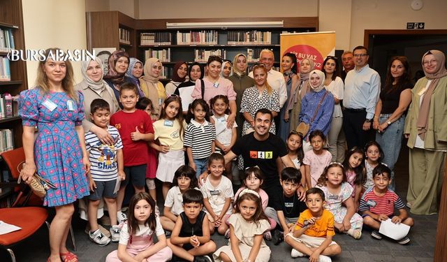 Nilüfer'de Çocuklar Okula Kütüphanelerde Hazırlanıyor