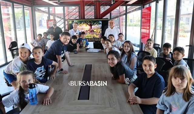 Nilüfer'de Çocuklar Yazı Öğrenerek Geçiriyor