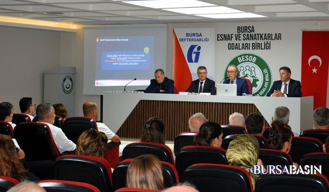 Bursa Esnafına Vergi Borçlarında Yeni Kolaylık