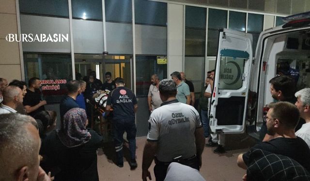 Orhangazi'de Motosiklet Kazası: İşçi Ağır Yaralandı
