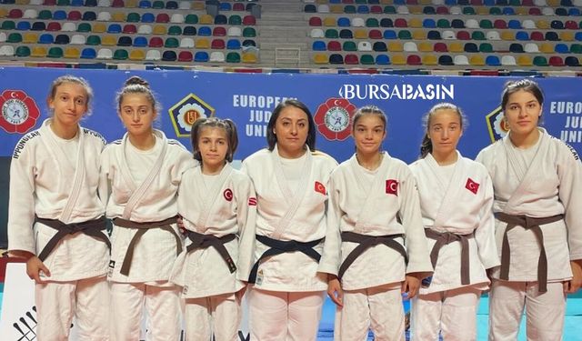 Osmangazi'den 6 Judocu Avrupa Kupası'nda Milli Formayla