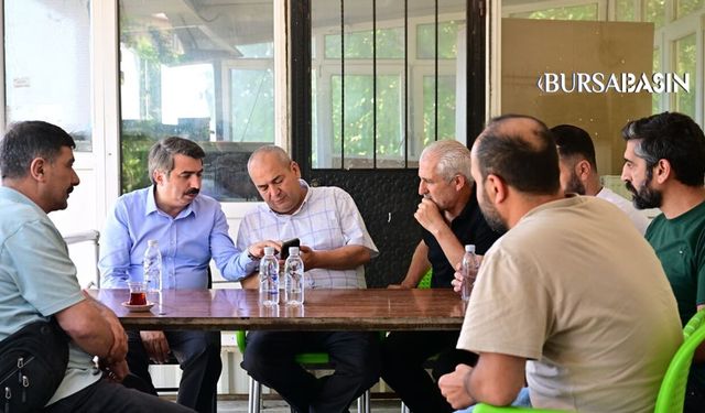 Başkan Oktay Yılmaz Teleferik Esnafını Dinledi