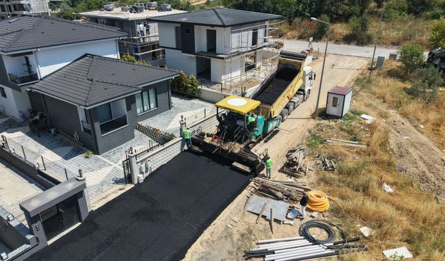 Nilüfer'de 9 Mahallede 44 Sokak Yenilendi