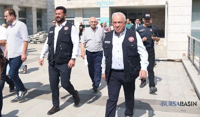 Nilüfer’de Gerçeği Aratmayan Deprem ve Yangın Tatbikatı