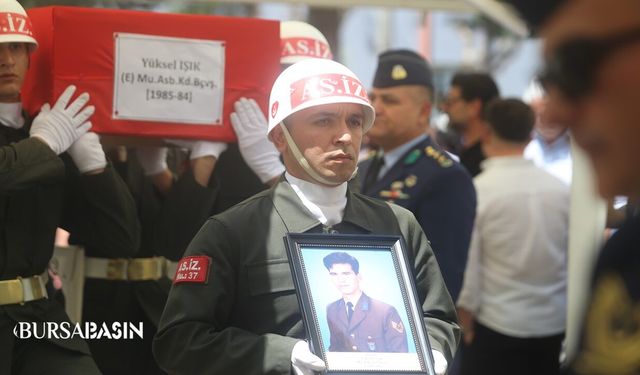 Bursa’da Dağcı Yüksel Işık’a Askeri Veda