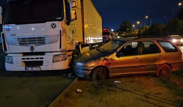 Bursa'da kazadan kaçtı, sonra dönüp suçu arkadaşına attı