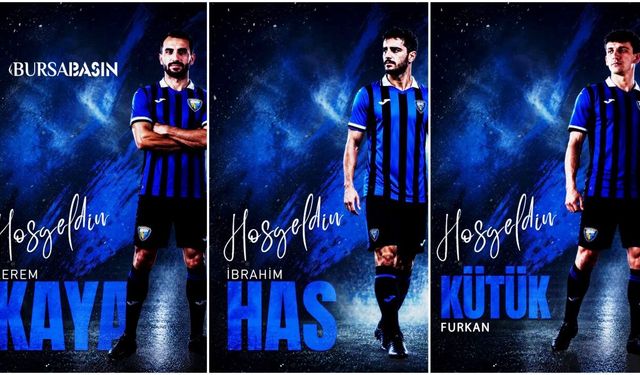 Karacabey Belediyespor’dan Üç Transfer Birden
