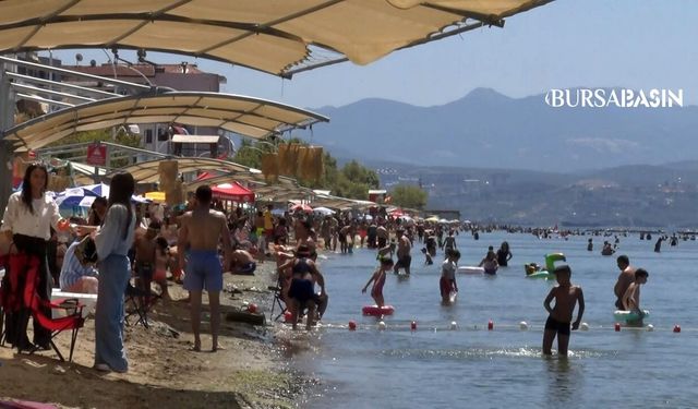 Bursalılar Serinlemek İçin Sahillere Koştu