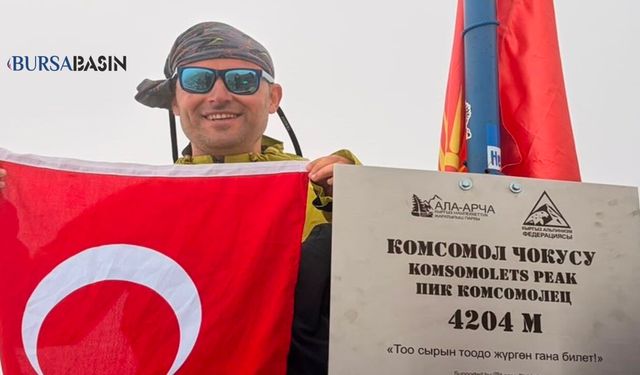 Bursalı Dağcı 4 Bin 204 Metrede Lösemi İçin Zirve Yaptı