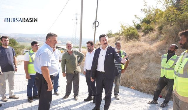 Bursa Yenişehir’de Yollar Yenileniyor: 100 Bin Metrekare
