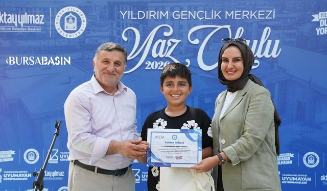 Yıldırım’da Yaz Okuluna Renkli Final: 224 Öğrenci Mezun Oldu
