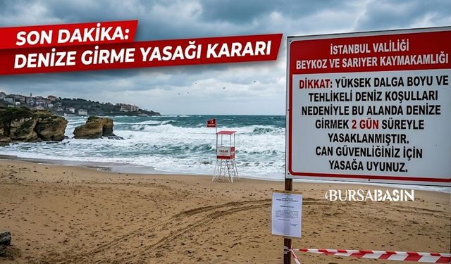İstanbul'da 2 İlçede Denize Girmek Yasaklandı