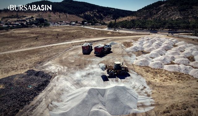 Keles’te Ulaşım Atılımı: 13 Kilometrelik Yol Yenileniyor