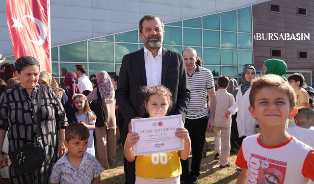 Gürsu’da 600 Çocuk Yüzme Öğrenerek Havuzdan Çıktı