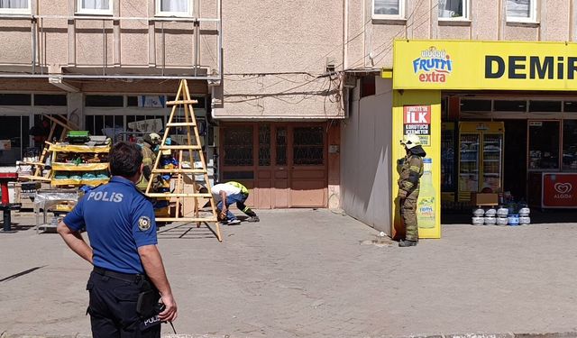 İnegöl’de doğalgaz sızıntısı paniğe neden oldu