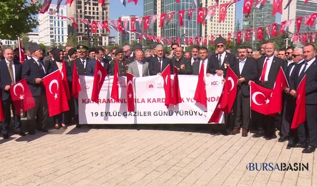Bursa’da Gaziler Günü’nde anlamlı buluşma