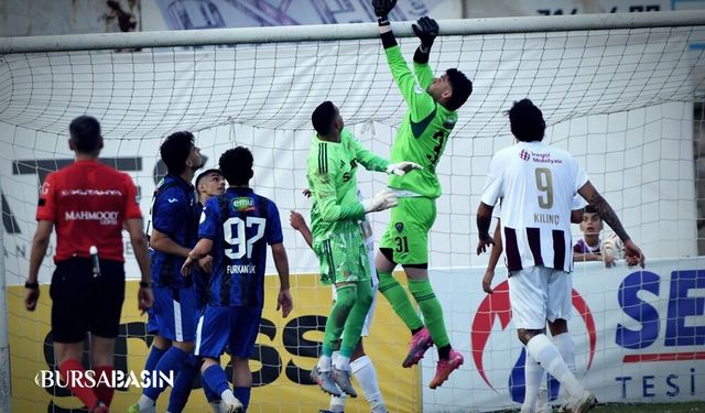 Karacabey Belediyespor İnegöl’de 3 puanı kaptı
