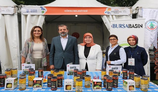 Gürsu’nun eşsiz lezzetleri Bursa’da görücüye çıktı