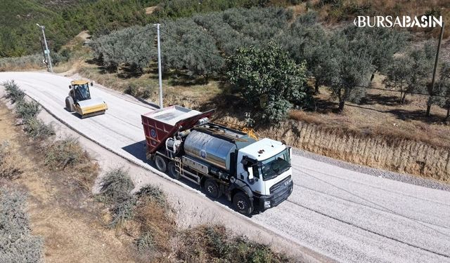 Kestel’de 4 mahallede yollar yenilendi