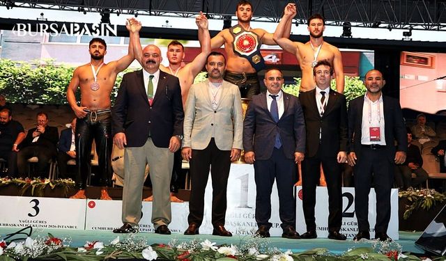 Güreşçi Alperen Düzenci Cumhurbaşkanlığı Kupası’nda 3’üncü oldu
