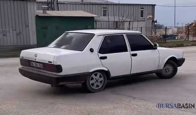 İnegöl’de Drift Atan Sürücüye 165 Bin TL Ceza