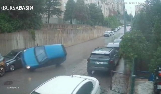 Bursa’da Otomobil Ters Döndü: 3 Kişi Yaralandı