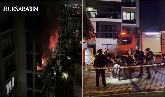 Bursa’da bina yangını: 19 kişi kurtarıldı