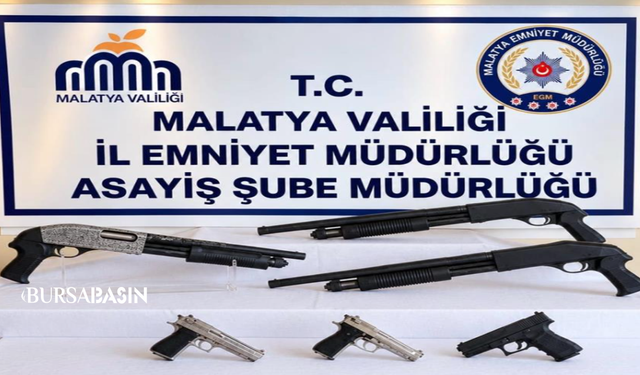 Malatya’da iş yeri kurşunlamalarına 5 tutuklama
