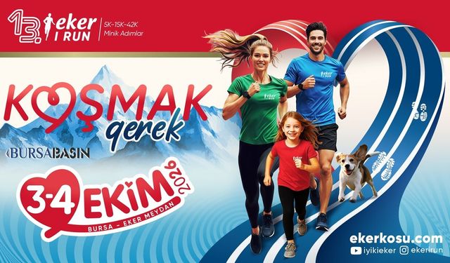 Bursa’da Eker I Run’da 19 STK İçin İyilik Adımları